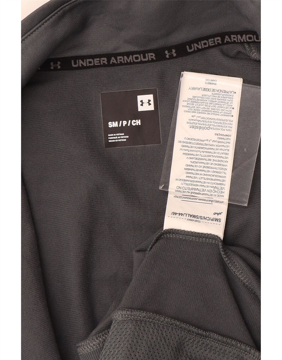 Under Armour muška trenirka Gornja jakna mala siva poliester