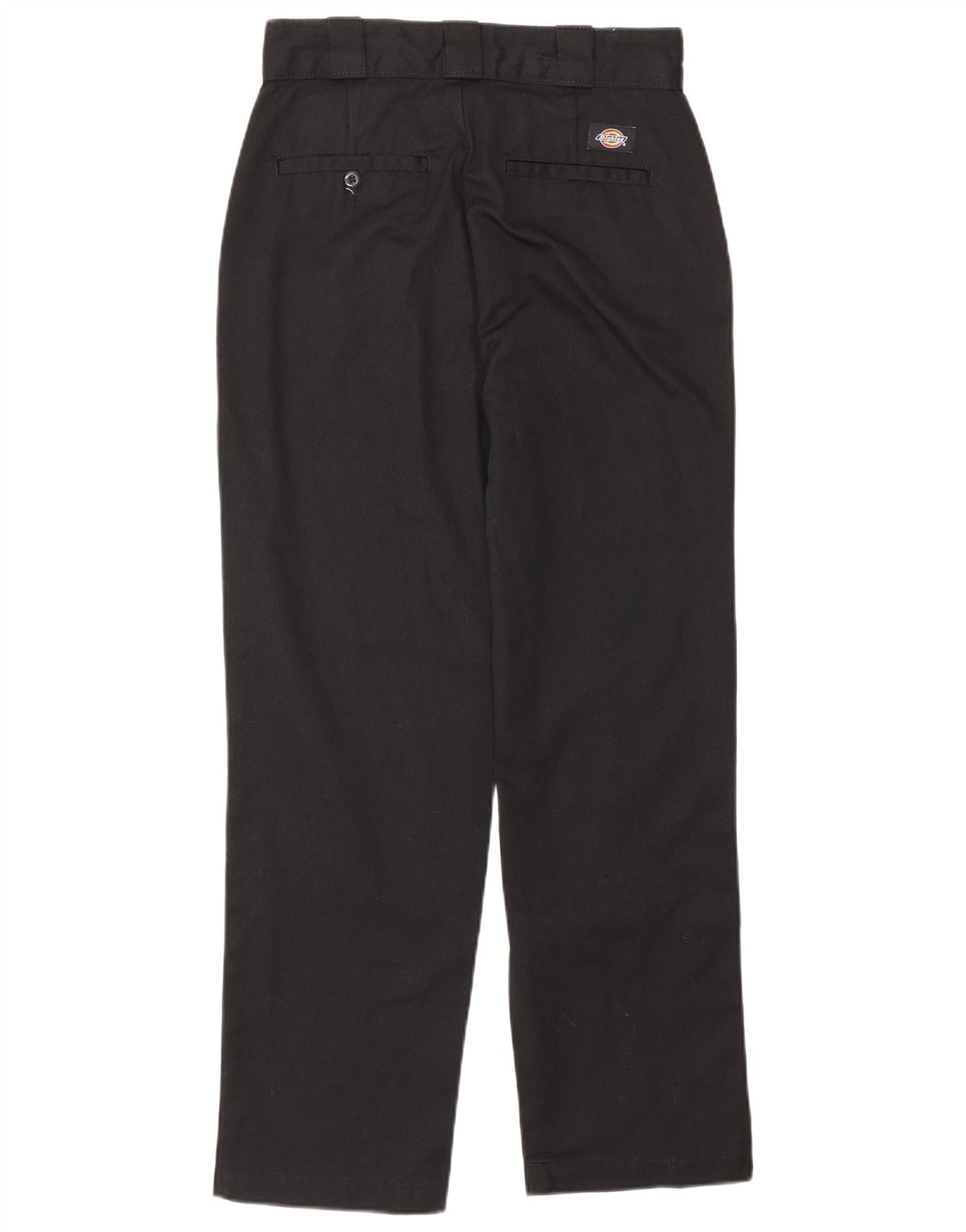 DICKIES Ženske ravne chino hlače W27 L26 crni poliester