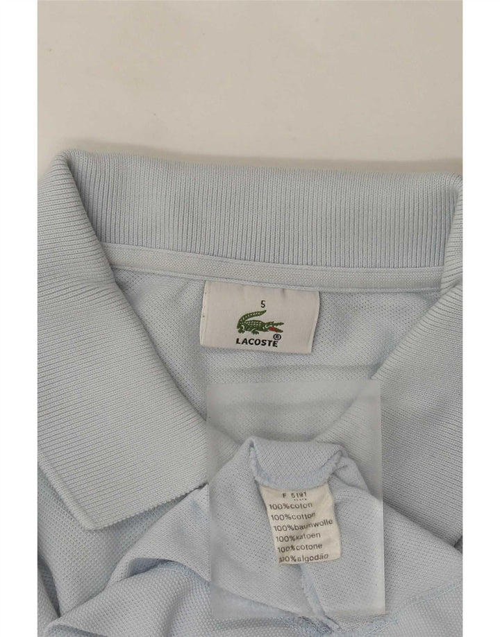 Lacoste muška polo majica veličine 5 velika plava pamuk