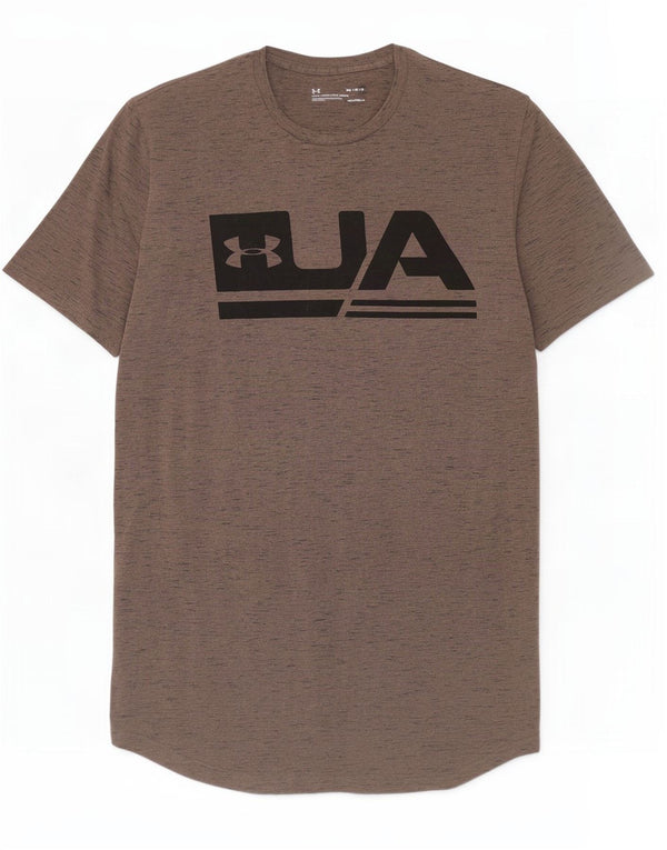 Under Armour muška majica kratkih rukava Heat Gear Graphic T-shirt srednje smeđe boje