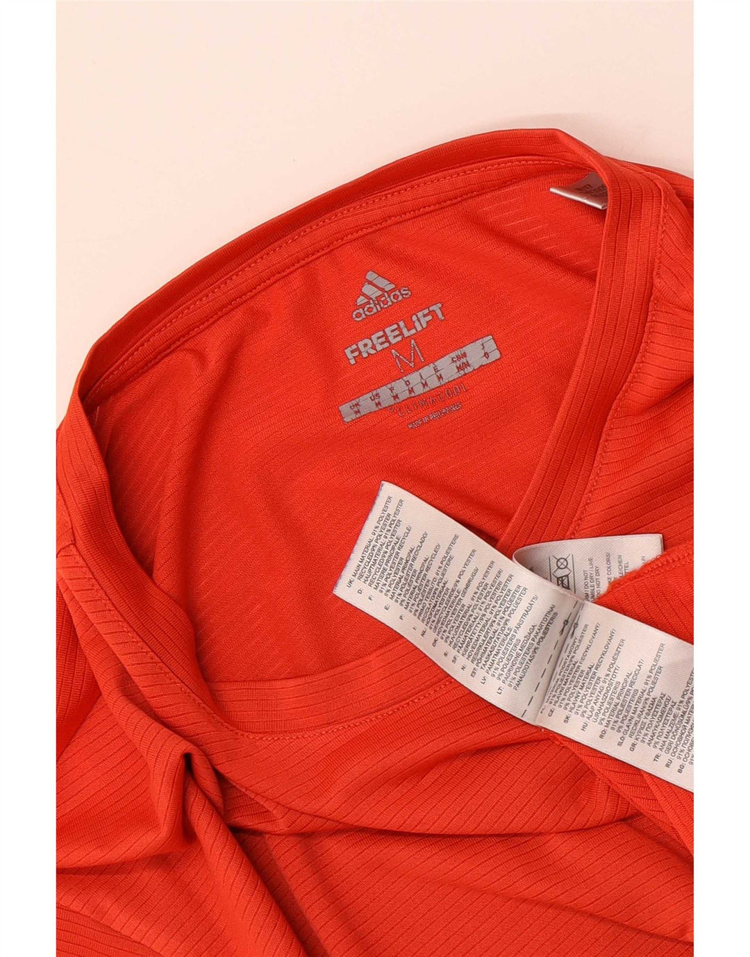 Adidas muška Climacool majica kratkih rukava srednje crvene boje od poliestera