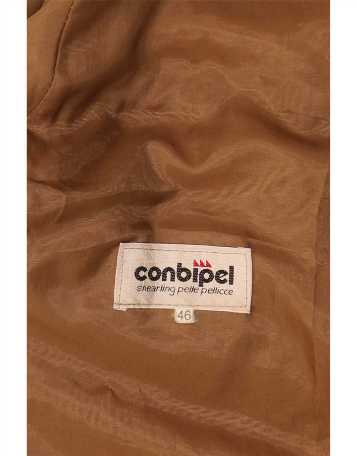 Conbipel velika ženska jakna od brušene kože IT 46 Large Brown