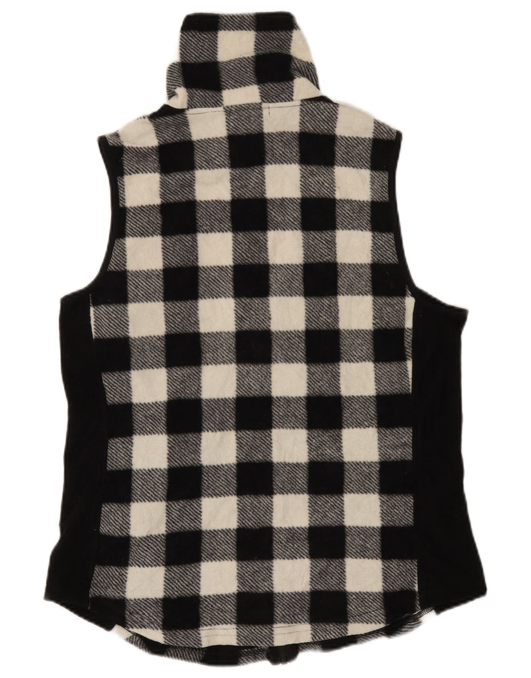 Chaps ženska jakna od flisa UK 16 velika crna gingham poliester