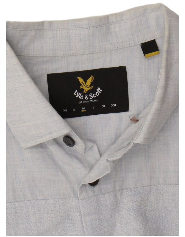 LYLE & SCOTT muška košulja srednje plave pruge