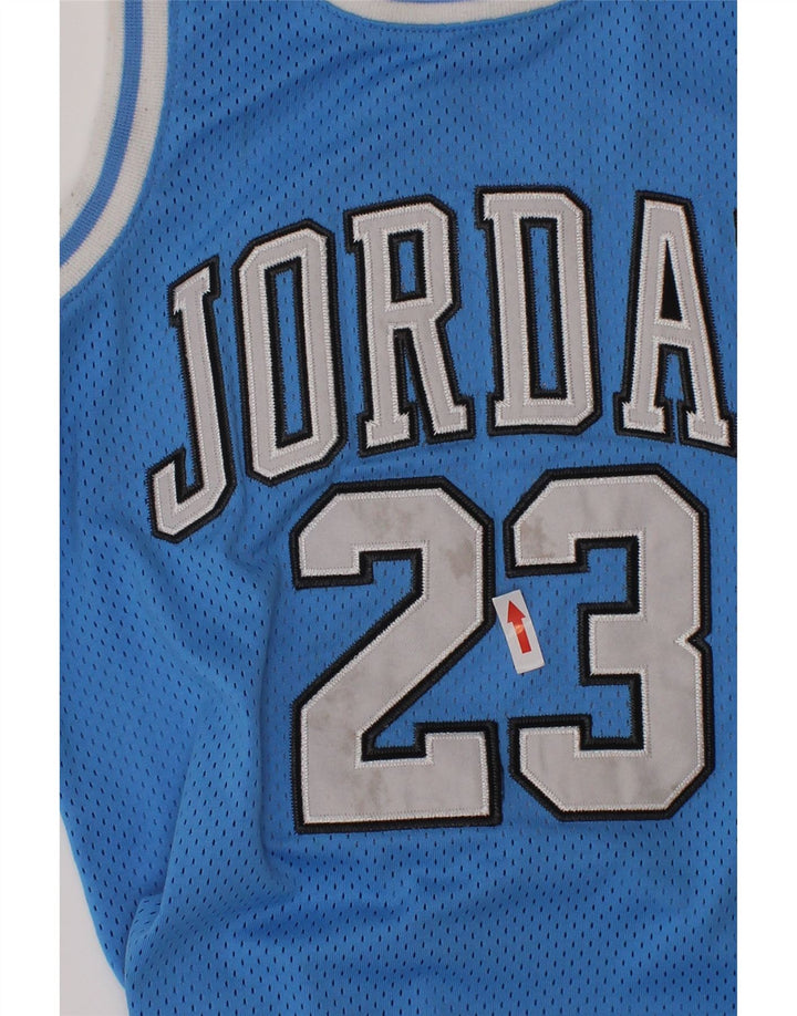 Jordan Boys Michael Jordan Graphic Jersey Top 8-9 Years Blue Poliester