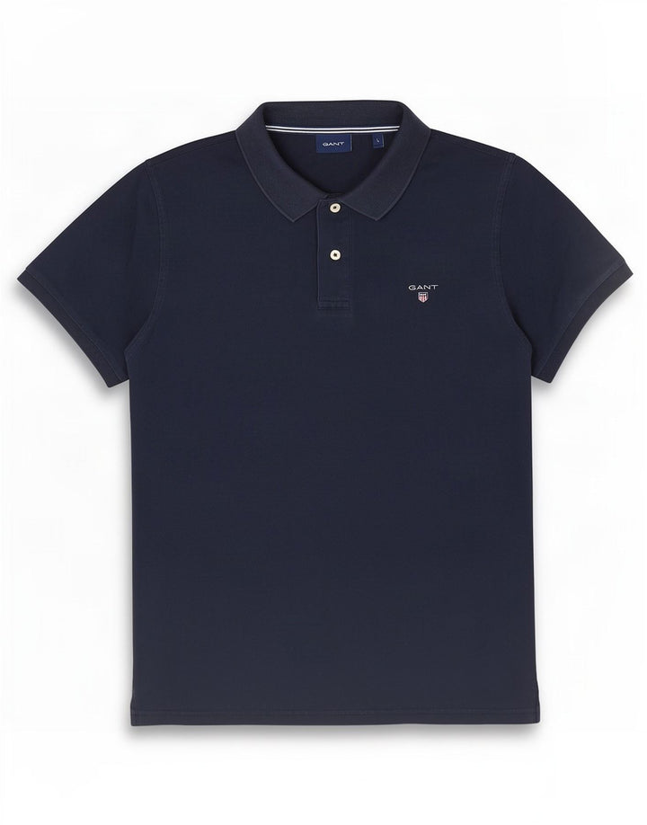 Gant muška polo majica velika tamnoplava pamuk