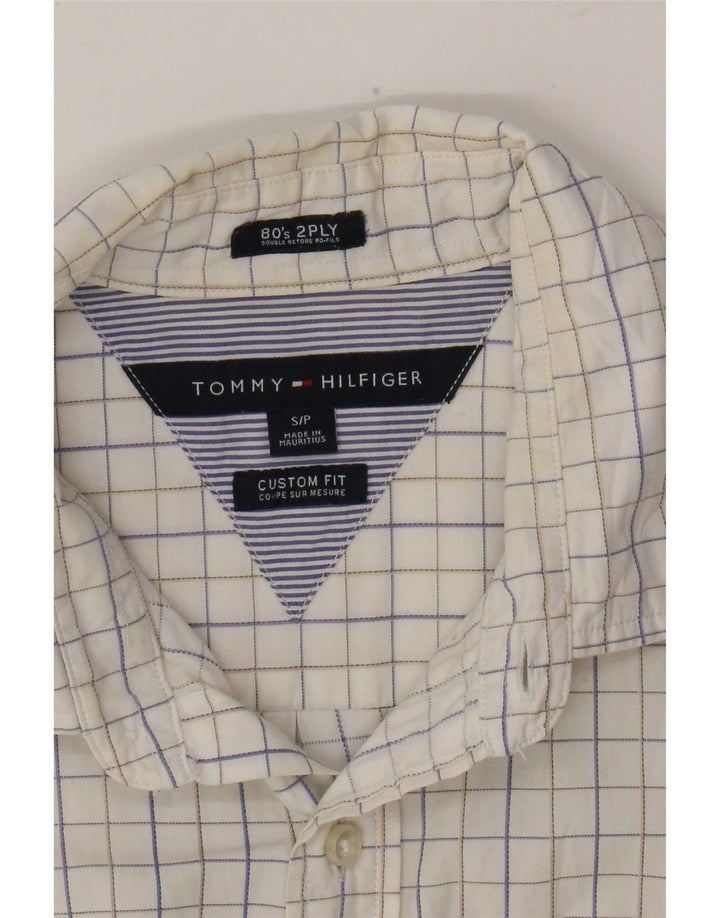 Tommy Hilfiger muška košulja prilagođenog kroja, mali bijeli karirani