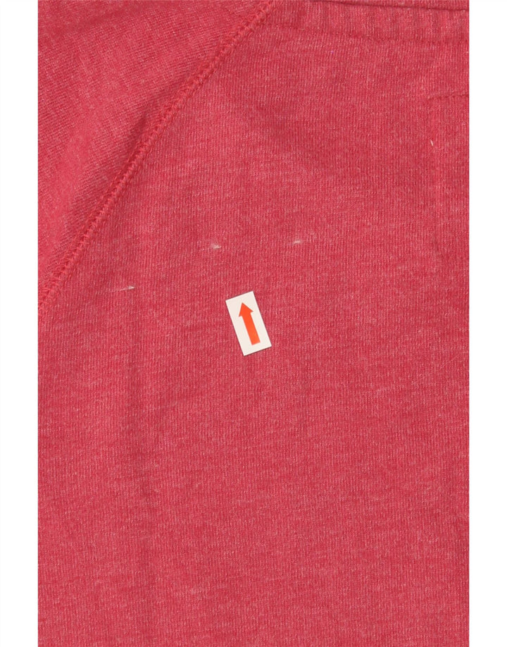 PUMA Womens Graphic Sweatshirt Jumper UK 12 Medium  Pink Cotton Vintage Puma and Second-Hand Puma from Messina Hembry 