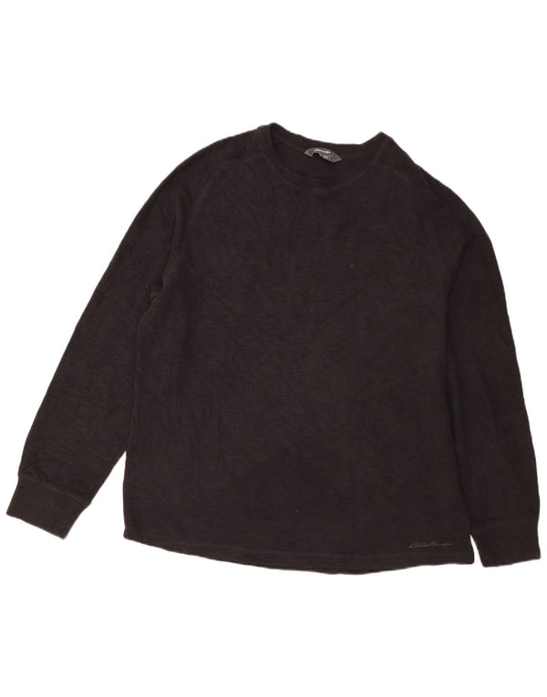 Eddie Bauer muška majica dugih rukava XL crni pamuk