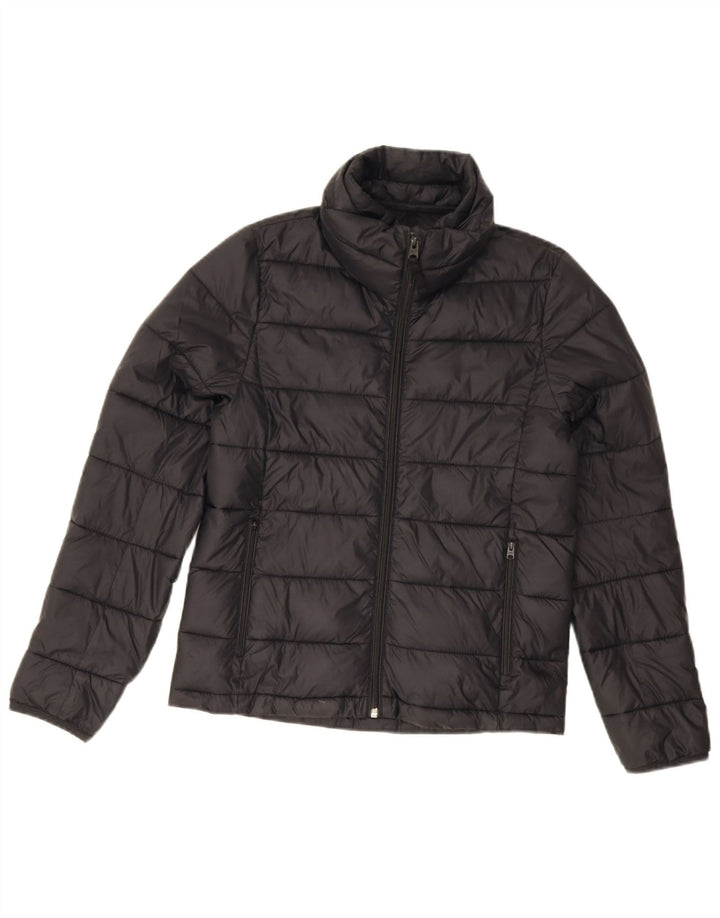 Abercrombie & Fitch ženska podstavljena jakna UK 2 2XS crni poliester