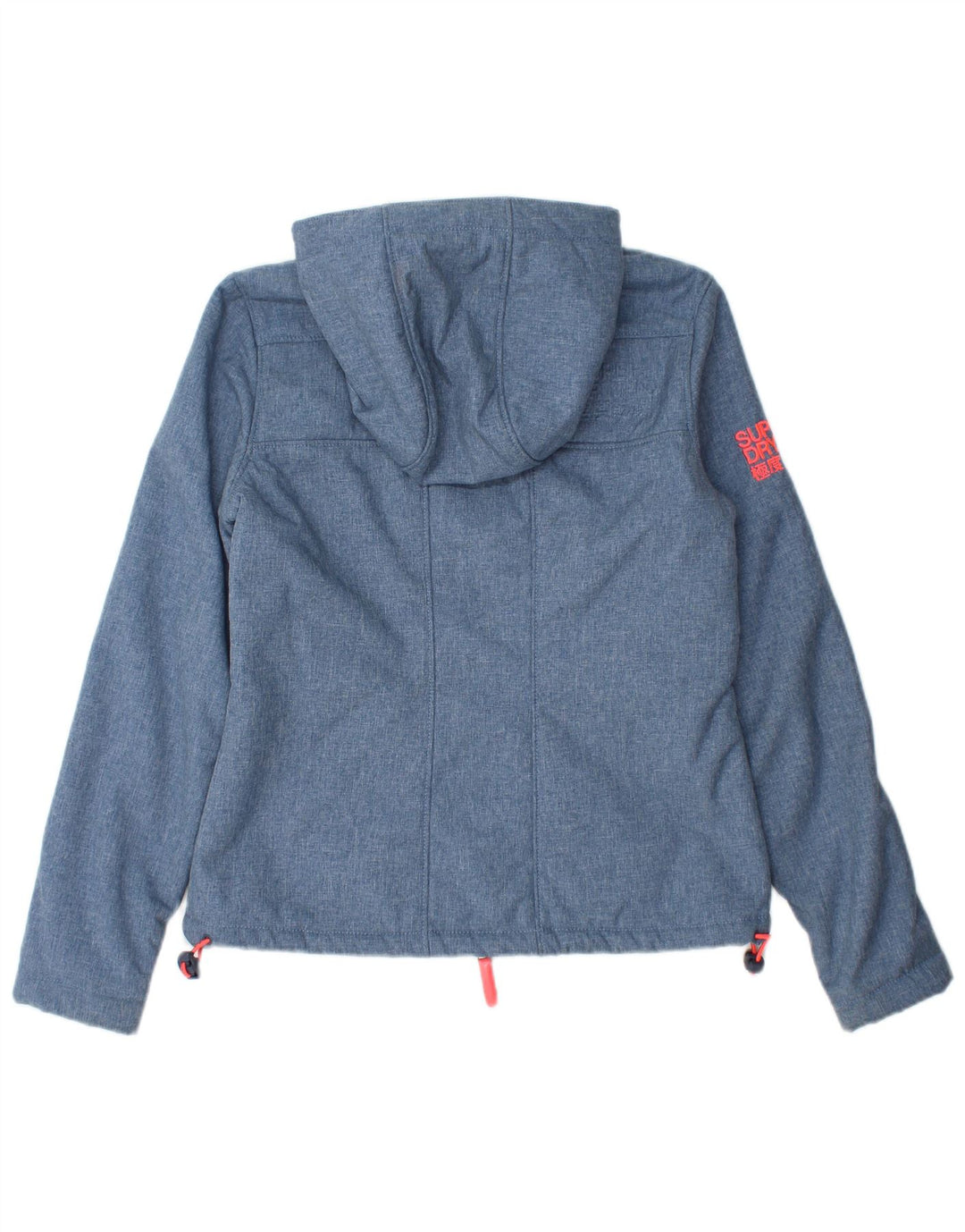 SUPERDRY ženska jakna Sherpa Windtrekker s kapuljačom UK 6 XS plava