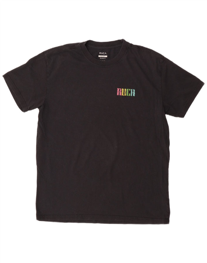 RVCA muška majica kratkih rukava opuštenog kroja velika crna