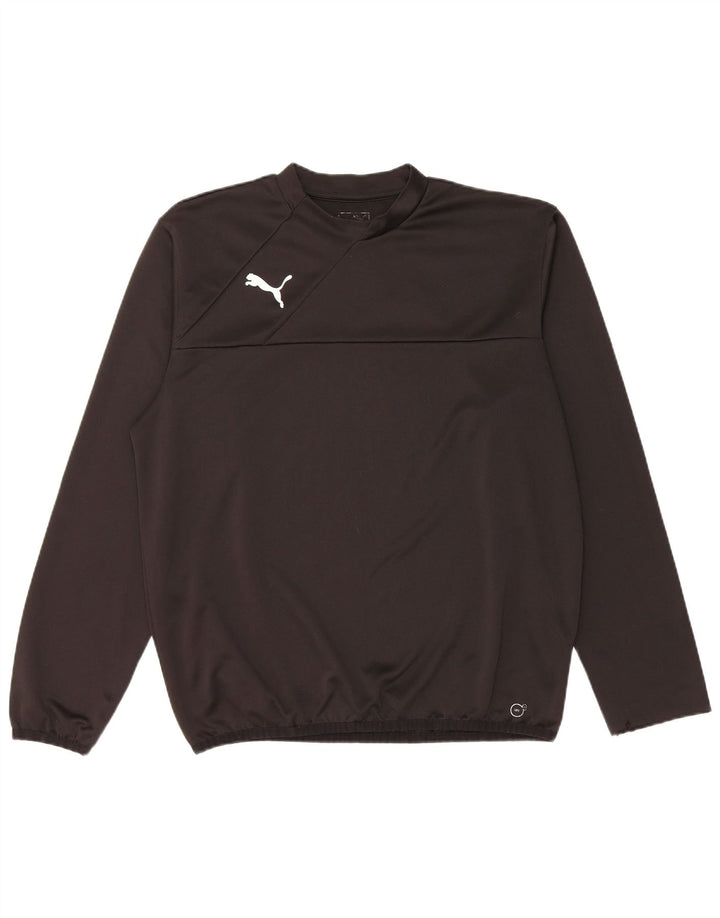 Puma muška majica dugih rukava veliki crni poliester