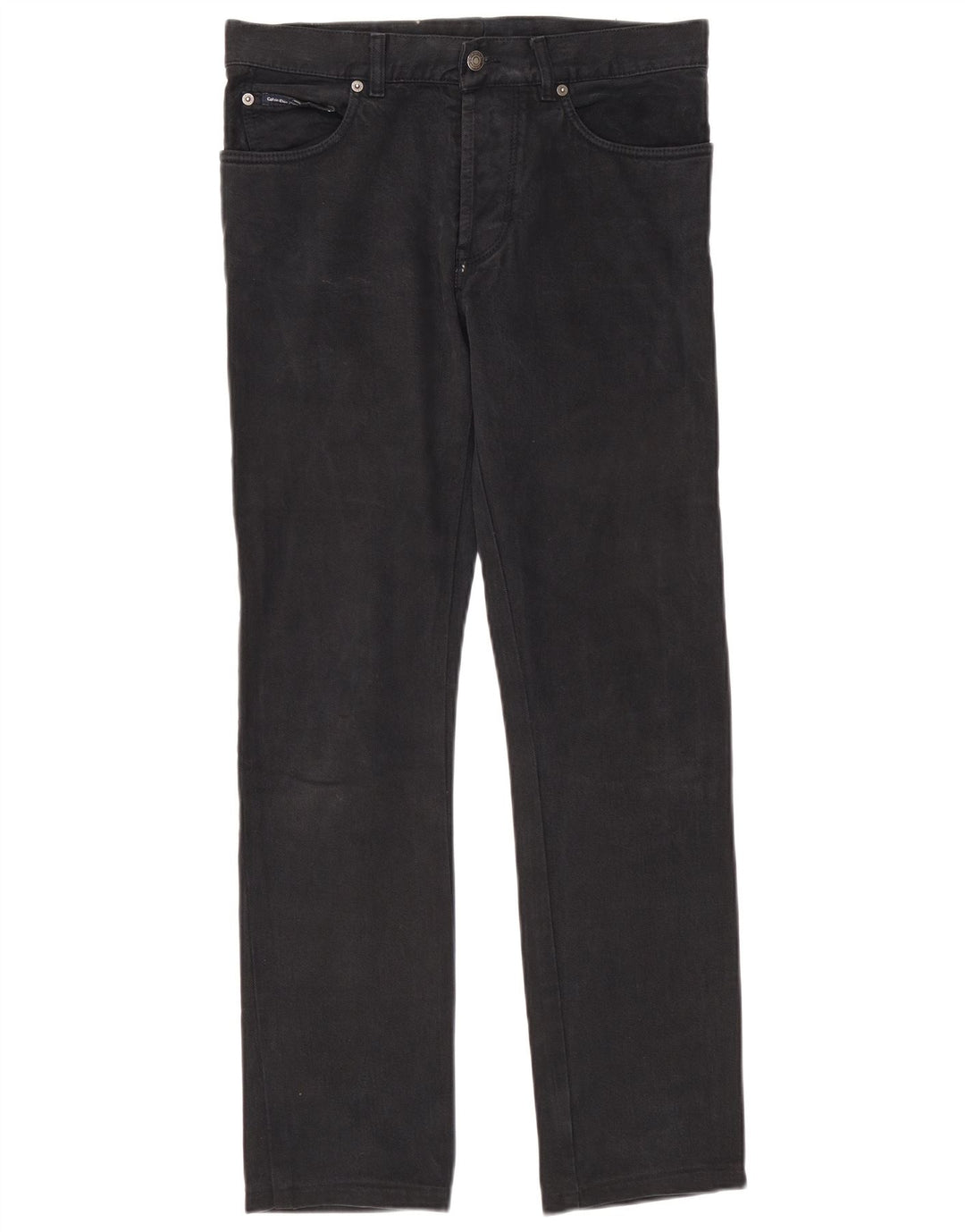 Calvin Klein muške ravne traperice W32 L30 crne