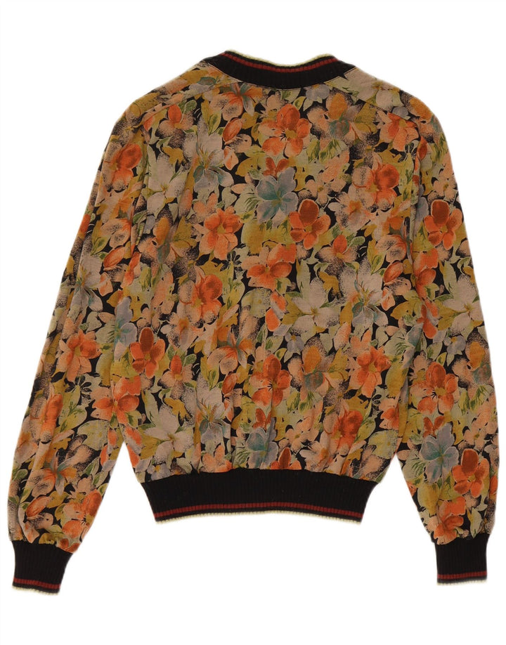 Vintage ženski pulover bluza Top IT 44 srednje raznobojna cvjetna