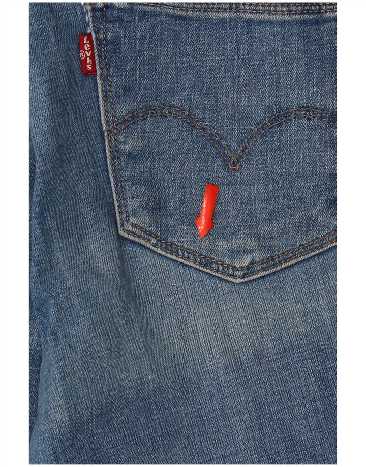 Levi's ženske uske traperice za mršavljenje W25 L29 plavi pamuk