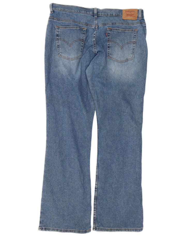 Levi's ženske 515 Bootcut traperice US 16 2XL W36 L32 plavi pamuk