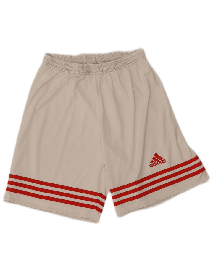 Adidas muške sportske kratke hlače Climalite Male bijele polietilenske