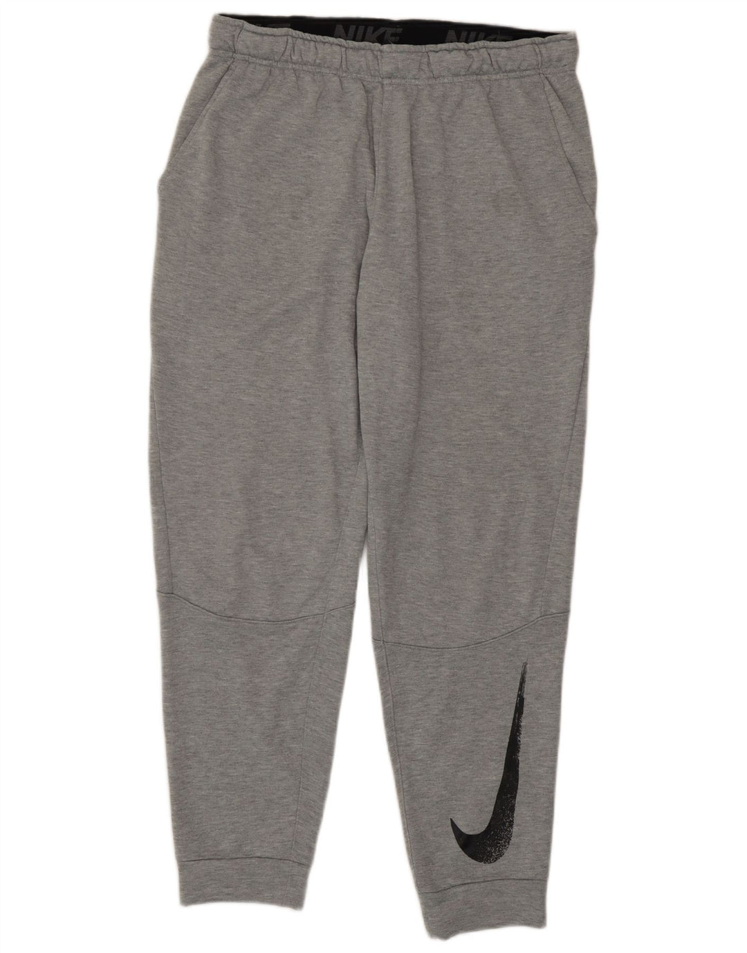 Nike muške Dri Fit Graphic Trenirke Hlače Joggers Veliki sivi poliester