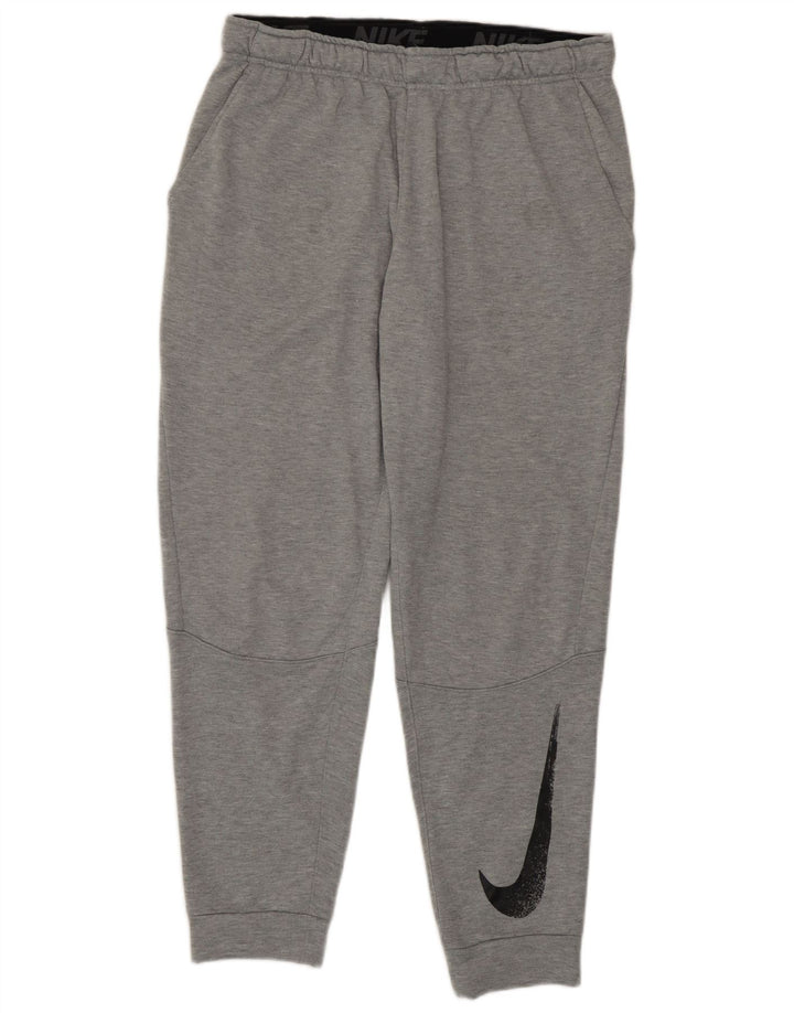 Nike muške Dri Fit Graphic Trenirke Hlače Joggers Veliki sivi poliester