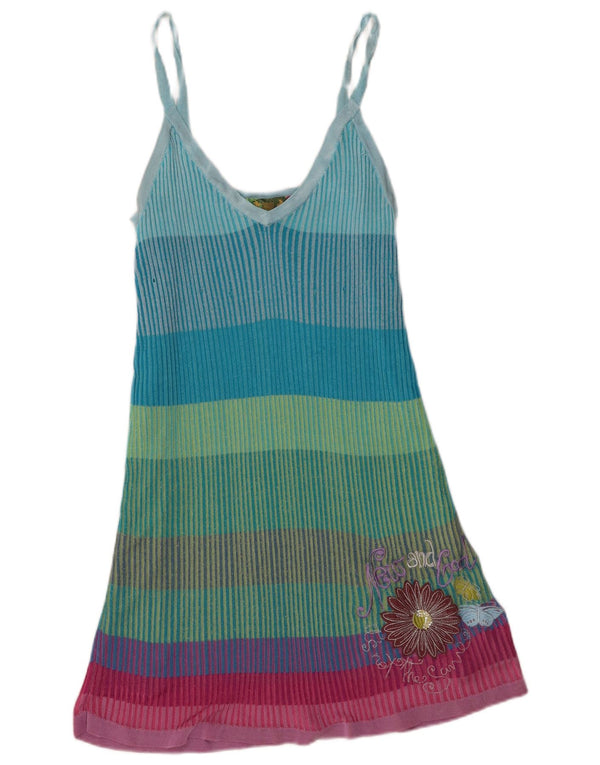 Desigual ženski sarafan UK 4 XS na višebojne pruge