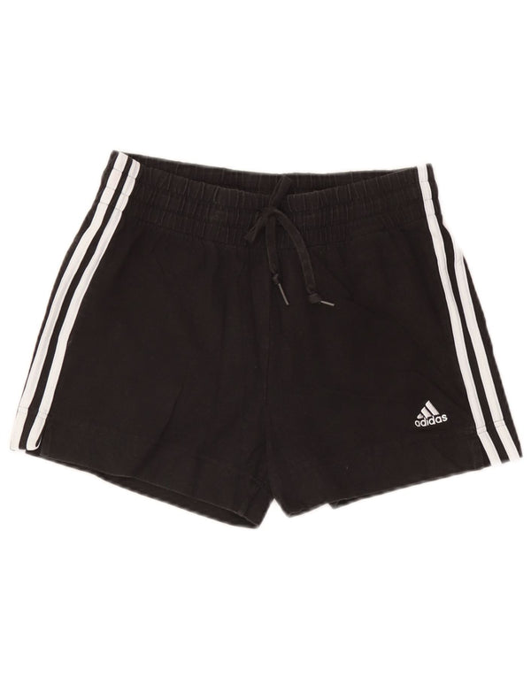 Adidas ženske sportske kratke hlače UK 4/6 XS crni pamuk