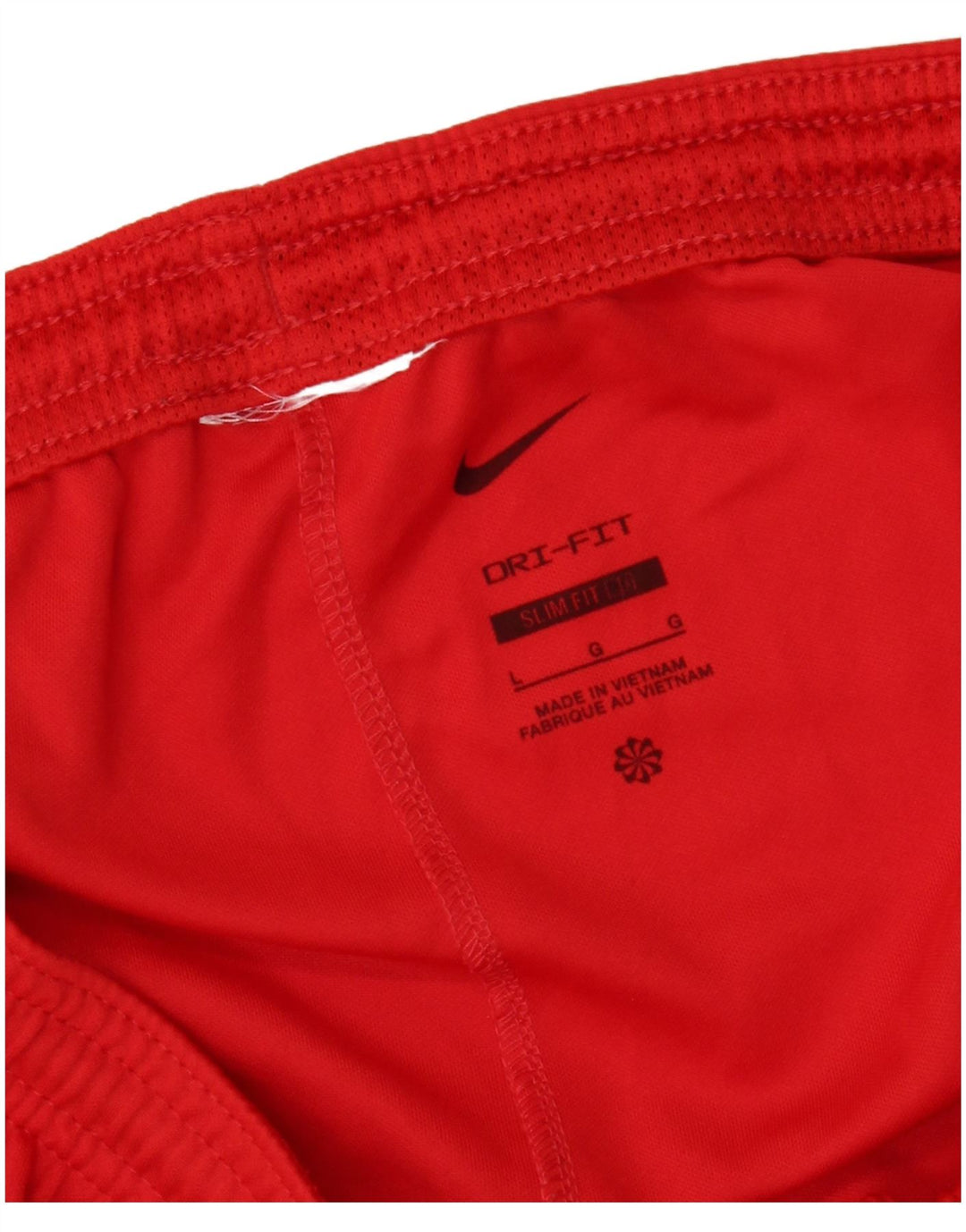 NIKE muške Dri Fit Slim Fit Sportske kratke hlače velike crvene boje