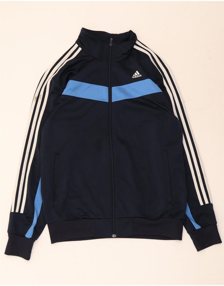 Adidas muška gornja jakna od trenirke srednje tamnoplave poliesterske boje