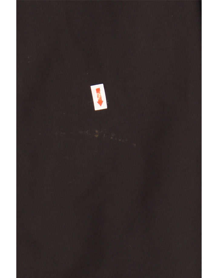 IZOD Muške ravne chino hlače W36 L30 crni poliester