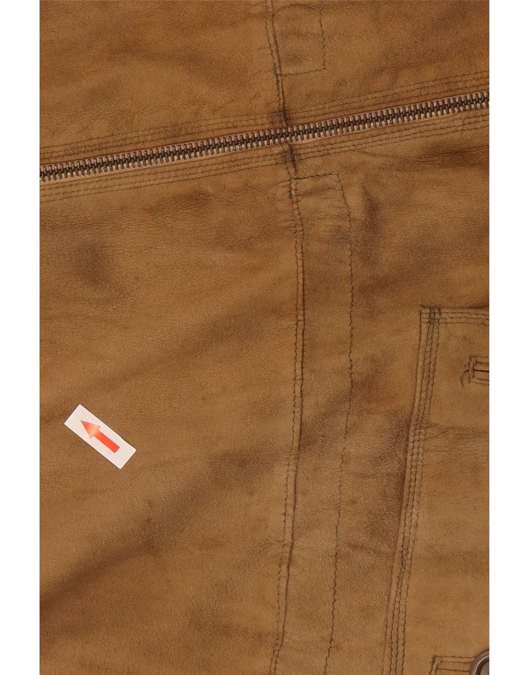 Vintage ženski kaput od antilopa UK 8 Small Beige