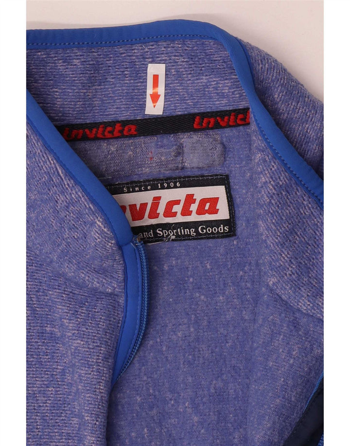 Invicta ženska gornja jakna prevelike trenirke UK 16 Large Blue Flecked