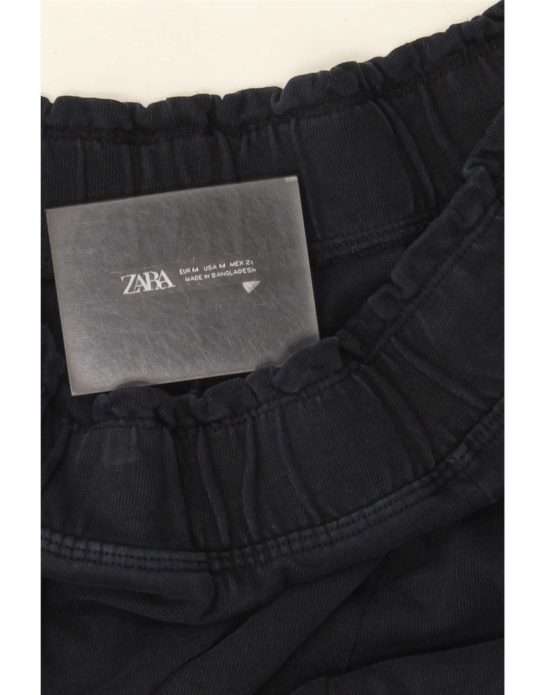 Zara ženske široke hlače UK 14 srednje tamnoplave