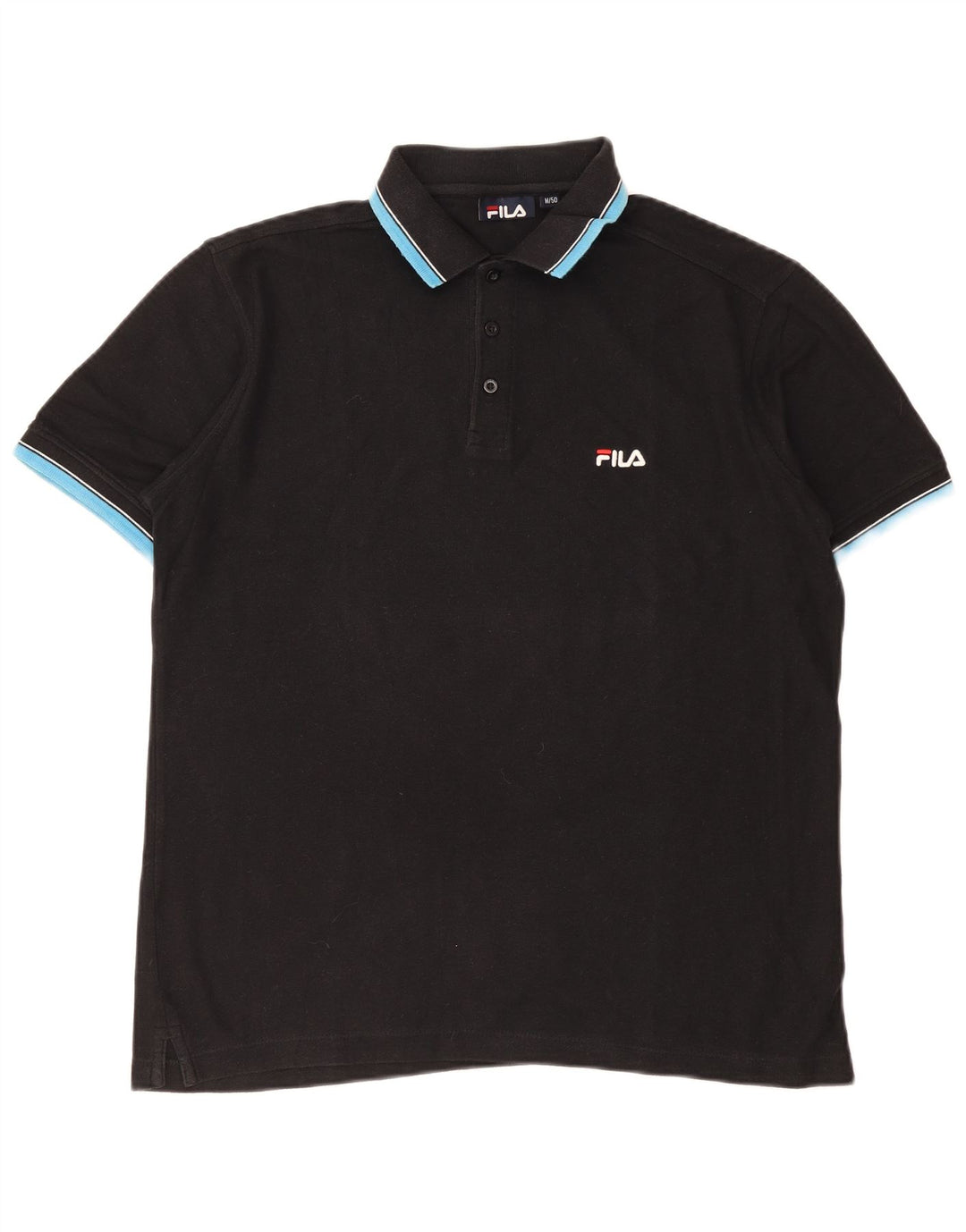 Fila muška polo majica IT 50 srednji crni pamuk
