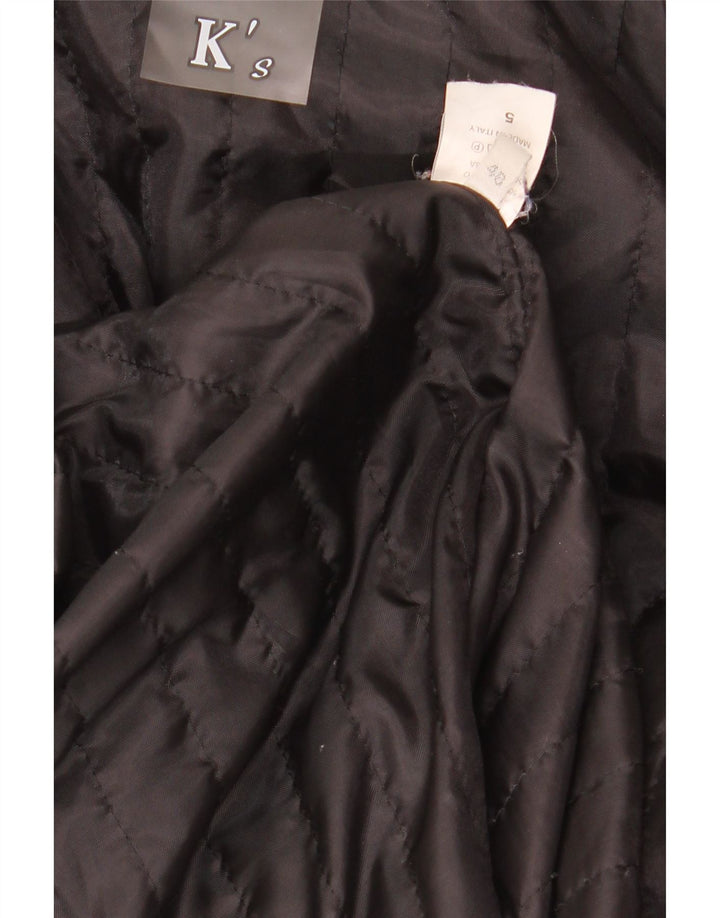 K'S ženska kožna jakna IT 48 XL crna