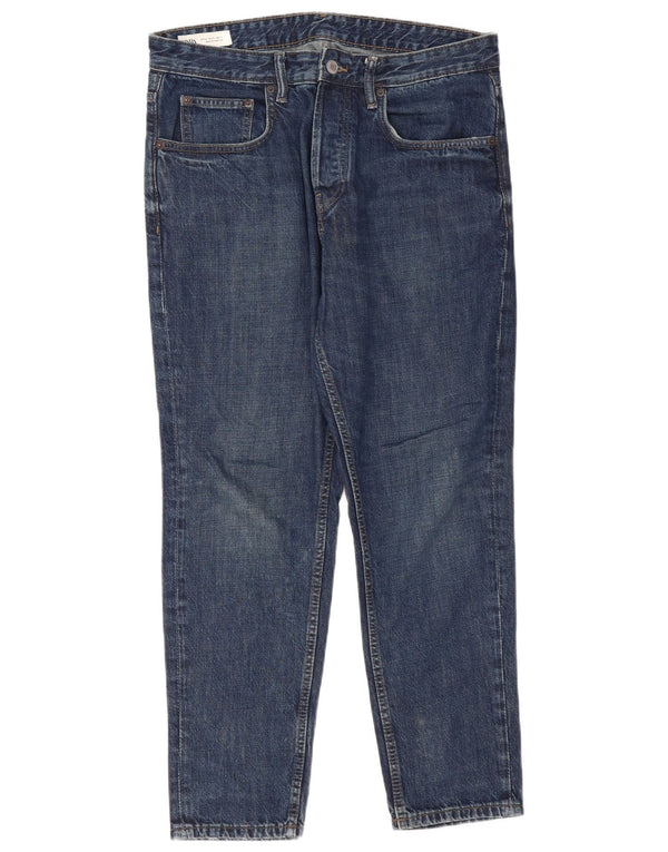 Zara muške sužene traperice EU 42 Large W32 L28 Plave