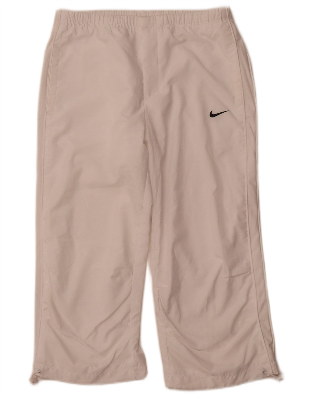 NIKE Ženske Capri Trenirke Hlače UK 8/10 Male bijele sportske