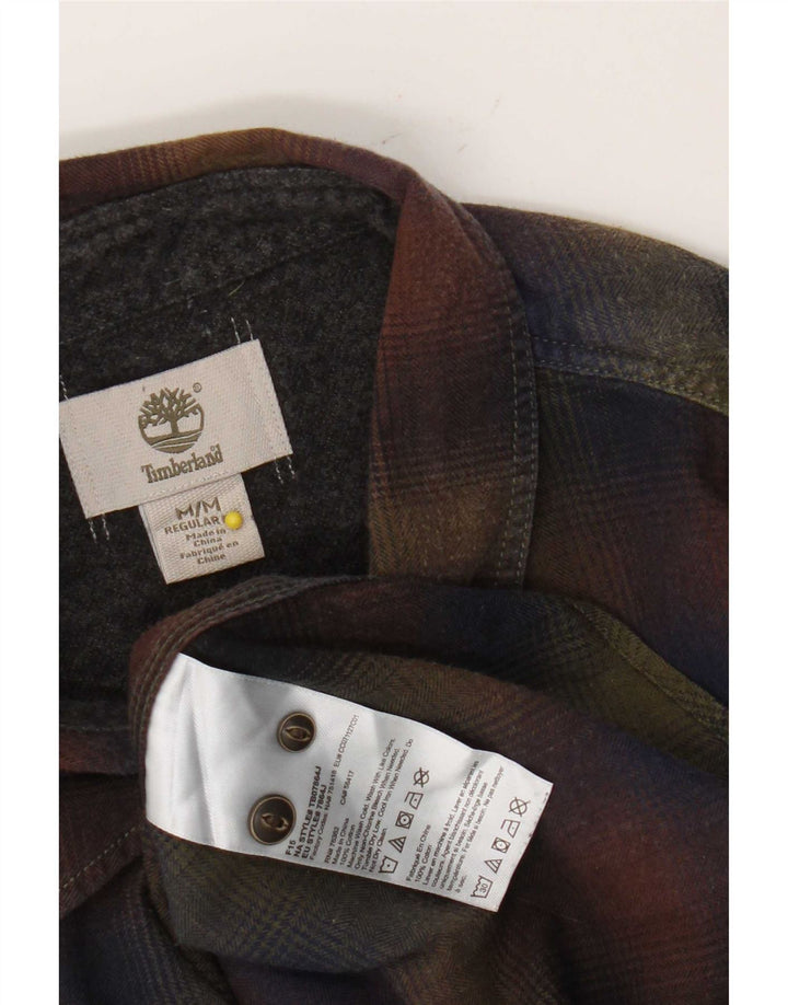 Timberland muška flanelska košulja standardnog kroja srednje šarene pamučne kare