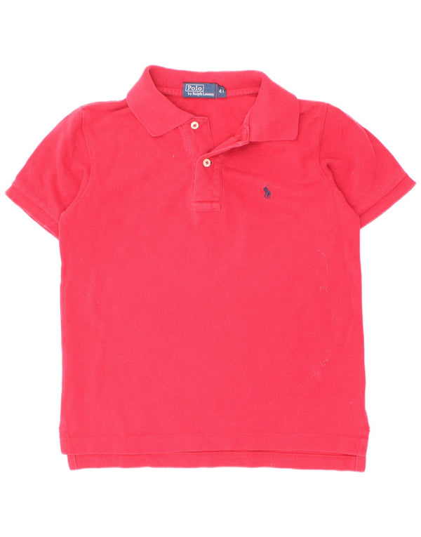 Polo Ralph Lauren majica za dječake 3-4 godine crvena pamuk