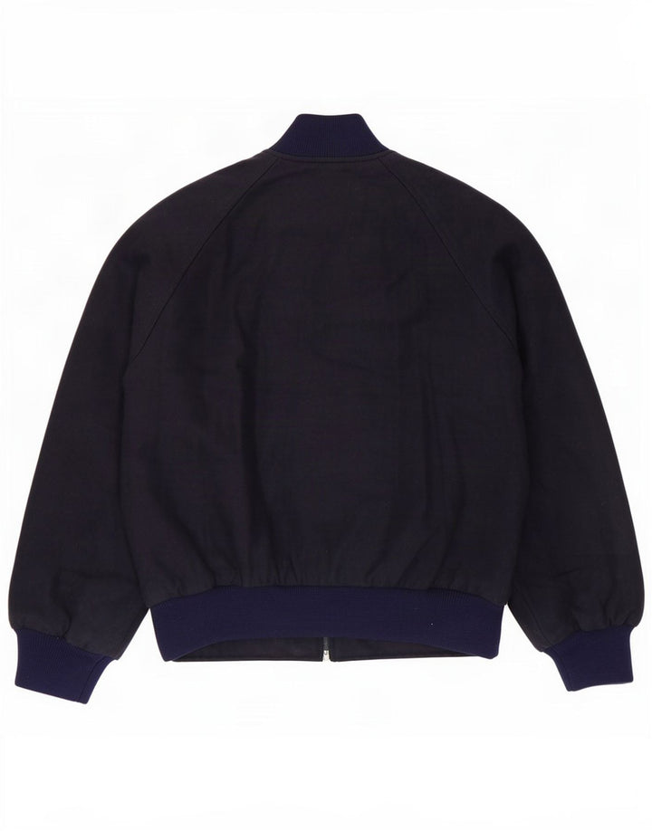 Vintage muška bomber jakna IT 46 Mala tamnoplava vuna