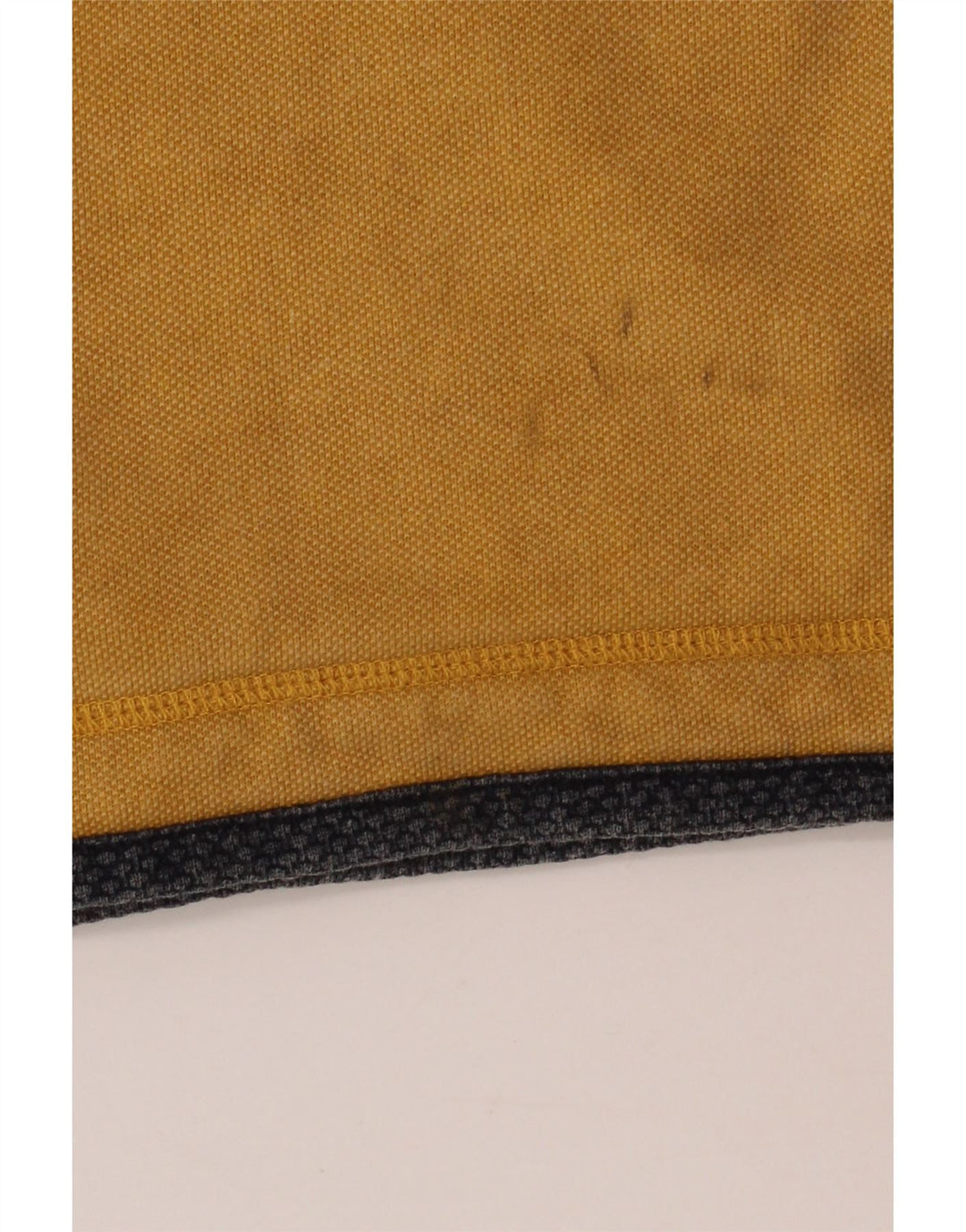 Fat Face muški džemper s izrezom i patentnim zatvaračem 2XL, žuti pamuk