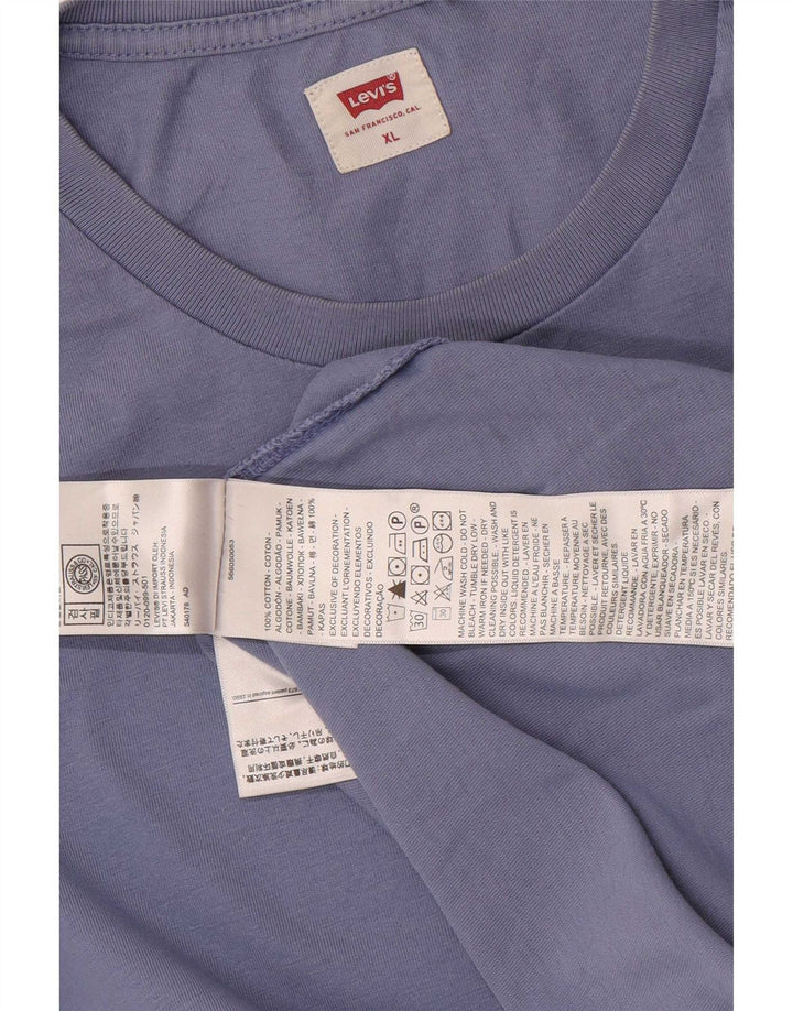 Levi's muška majica kratkih rukava XL plavi pamuk