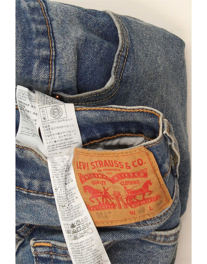 Levi's muške 511 uske traperice W30 L32 plavi pamuk