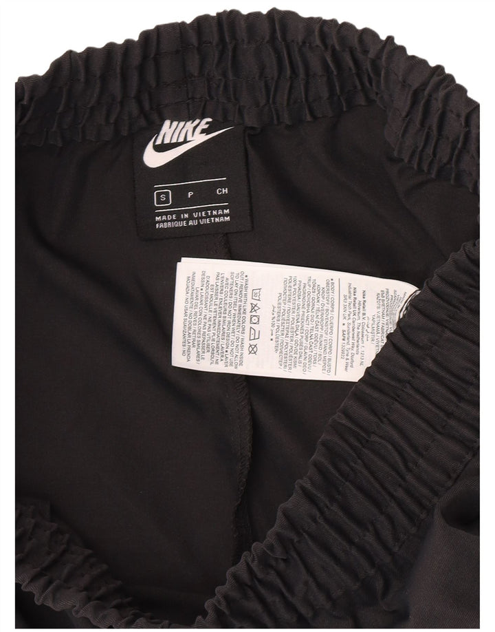 Nike ženske sportske kratke hlače UK 8 male crne poliesterske