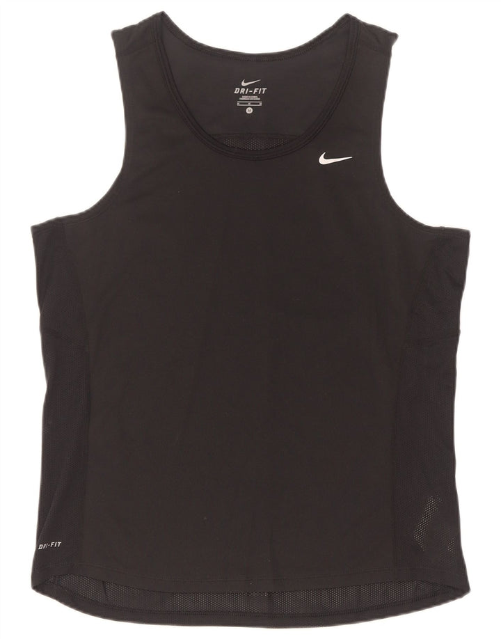 Nike Dri Fit Vest Top Srednji crni poliester