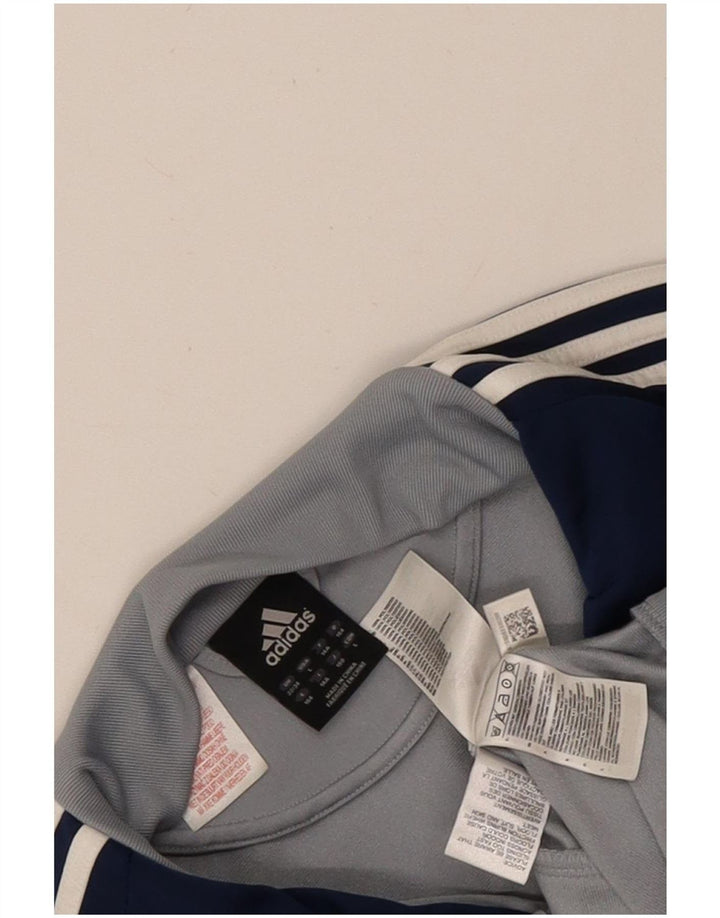 Adidas trenirka za dječake 13-14 godina siva poliesterska jakna