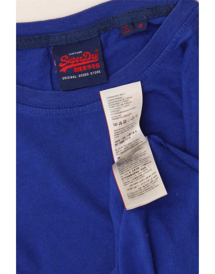Superdry muška majica srednje plavi pamuk
