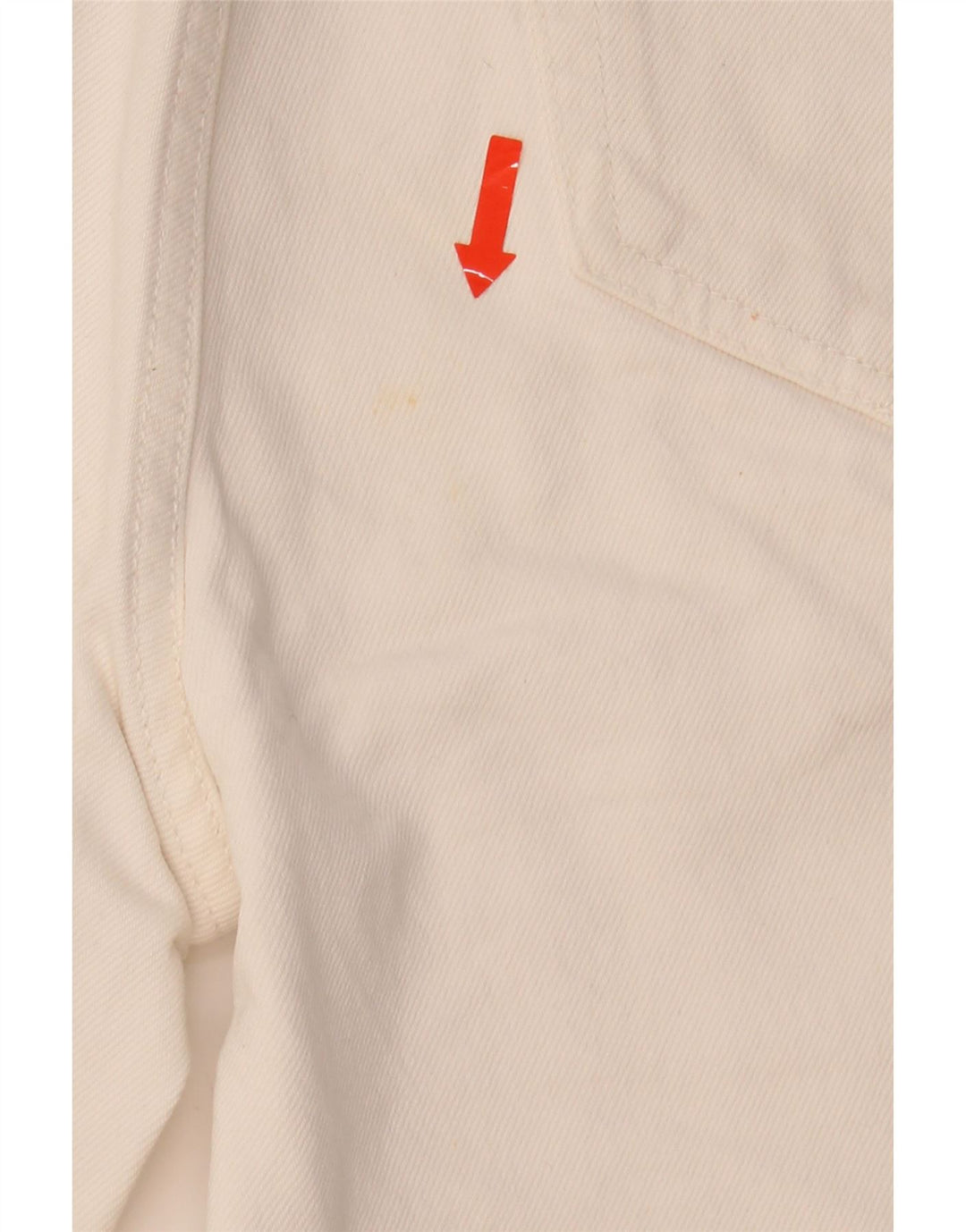 ZARA Mens Denim Shorts EU 40 Medium W32  White Vintage Zara and Second-Hand Zara from Messina Hembry 