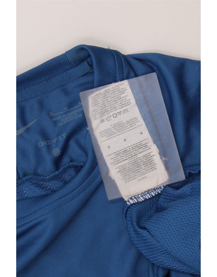 Nike Dri Fit majica kratkih rukava Srednje plavi poliester