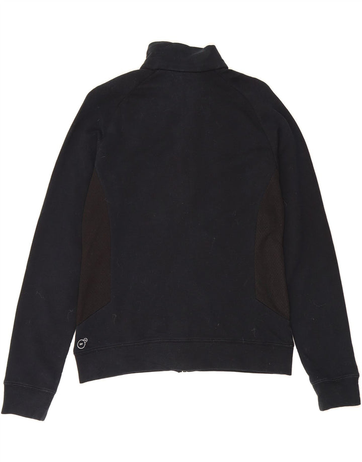 PUMA Womens Tracksuit Top Jacket UK 12 Medium Black Cotton Vintage Puma and Second-Hand Puma from Messina Hembry 