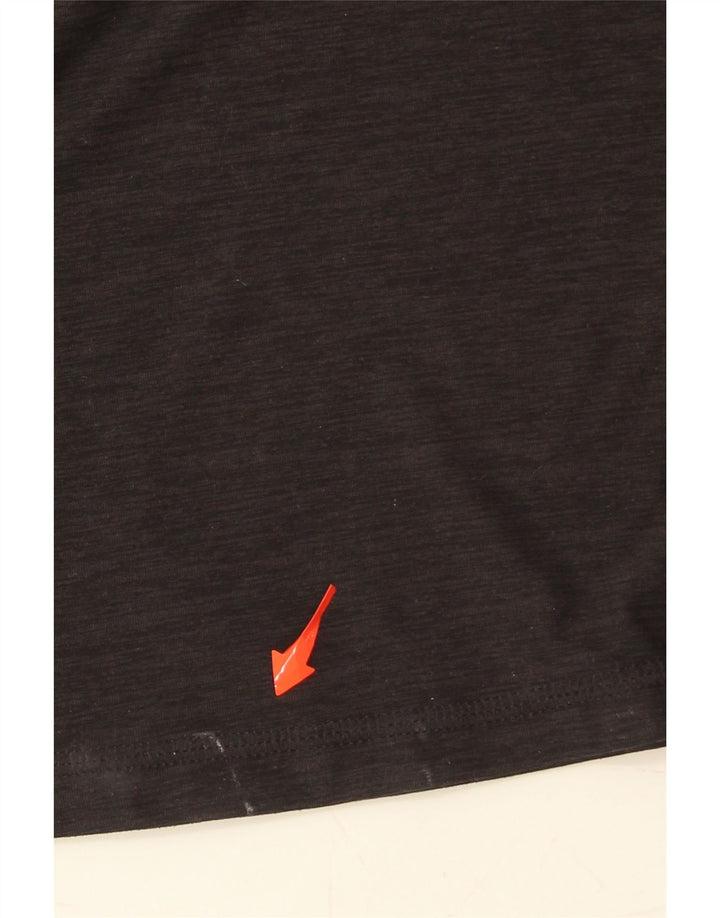 PUMA Womens Hooded Top Long Sleeve UK 10 Small Black Polyester Vintage Puma and Second-Hand Puma from Messina Hembry 